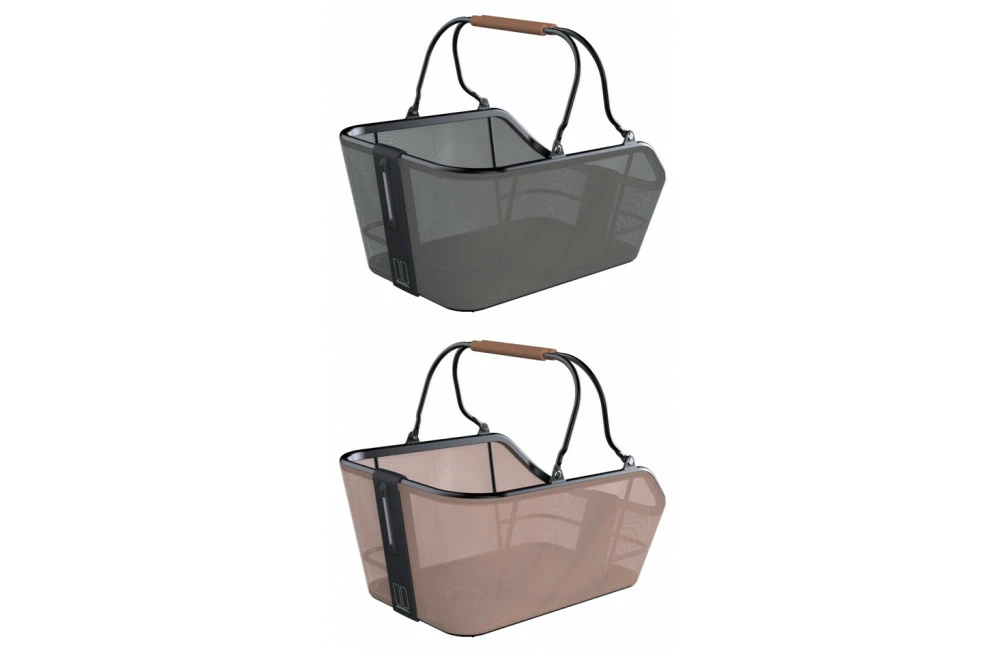 BASIL Panier Arrière Vélo Avec éclairage CENTO TECH Nordlicht MIK 3 BASIL Panier Arrière Vélo Avec éclairage CENTO TECH Nordlicht MIK