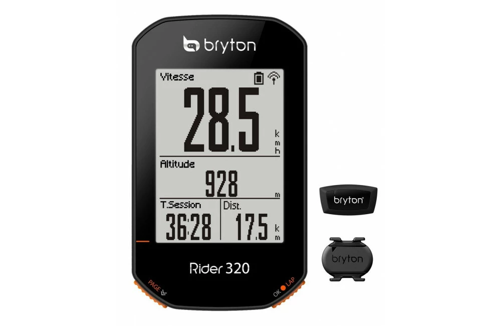Compteur Vélo GPS BRYTON Rider 320 T (avec Cardio + Cadence) 3 Compteur Vélo GPS BRYTON Rider 320 T (avec Cardio + Cadence)