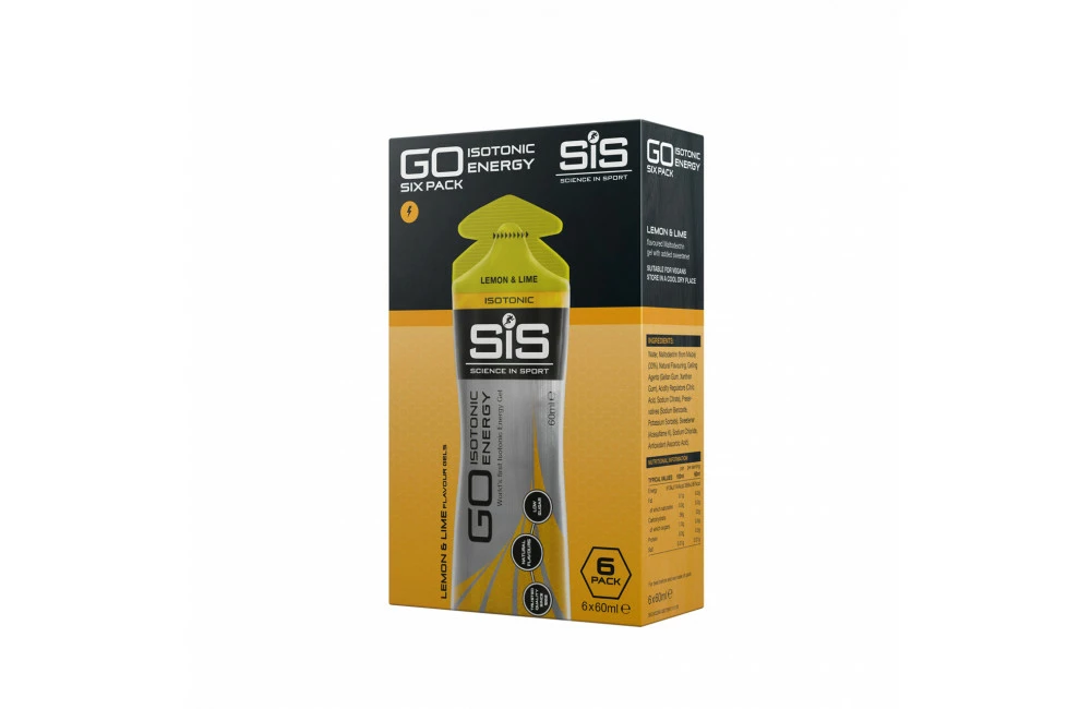 Gels SIS Go Isotonic Energy Boite De 6 Gels De 60ml 3 Gels SIS Go Isotonic Energy Boite De 6 Gels De 60ml