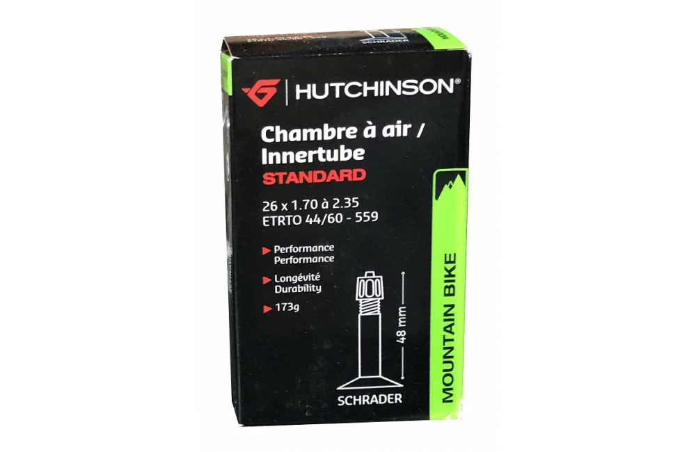 HUTCHINSON Chambre à Air Standard 26x1,70x2,35 - Schrader 48 Mm 3 HUTCHINSON Chambre à Air Standard 26x1,70x2,35 - Schrader 48 Mm