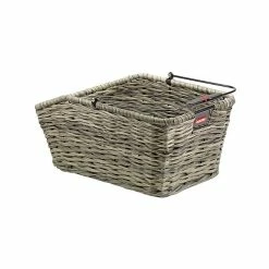 KLICKFIX Panier Vélo Arrière Structura GT Korbklip 18L Marron Roseau