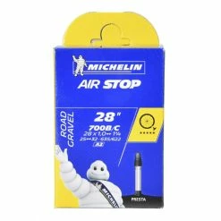 MICHELIN Chambre à Air A2 AIRSTOP BUTYL 700x25/32c - Presta 40 Mm