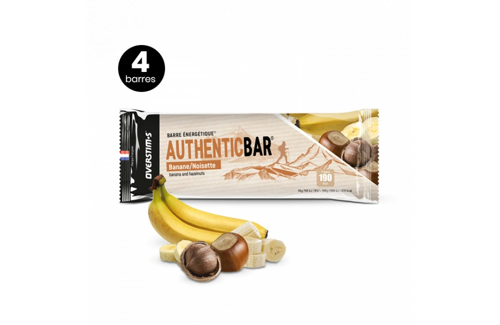 OVERSTIMS Authentic Bar Pack 4 Barres Banane / Noisettes 3 OVERSTIMS Authentic Bar Pack 4 Barres Banane / Noisettes
