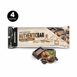OVERSTIMS Authentic Bar Pack 4 Barres Chocolat / Noisettes