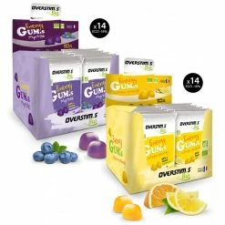 OVERSTIMS Bouchées énergétiques Vegan ENERGY GUMS BIO PACK 14 Sachets