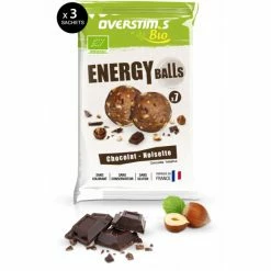 OVERSTIMS Collation énergétique ENERGY BALLS BIO 3 Sachets