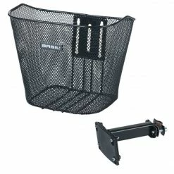 Panier Vélo Avant Basil Bremen Fixe Noir