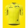 SANTINI Maillot Vélo Manches Courtes Tour De France 2022 Replica Leader - Jaune -Équipement Boutique santini maillot velo manches courtes tour de france 2022 replica leader jaune