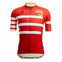 SANTINI Maillot Vélo Tour De France GRAND DEPART COPENHAGUE 2022