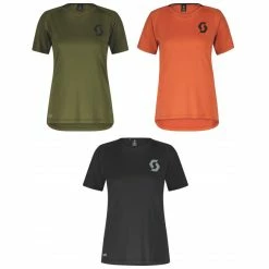 SCOTT Maillot Manches Courtes Cycliste Femme TRAIL VERTIC PRO 2023