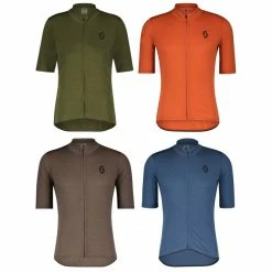 SCOTT Maillot Manches Courtes Homme Gravel MERINO 2023