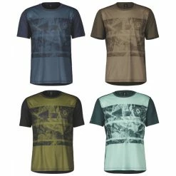 SCOTT Maillot Manches Courtes VTT Homme TRAIL FLOW 2023