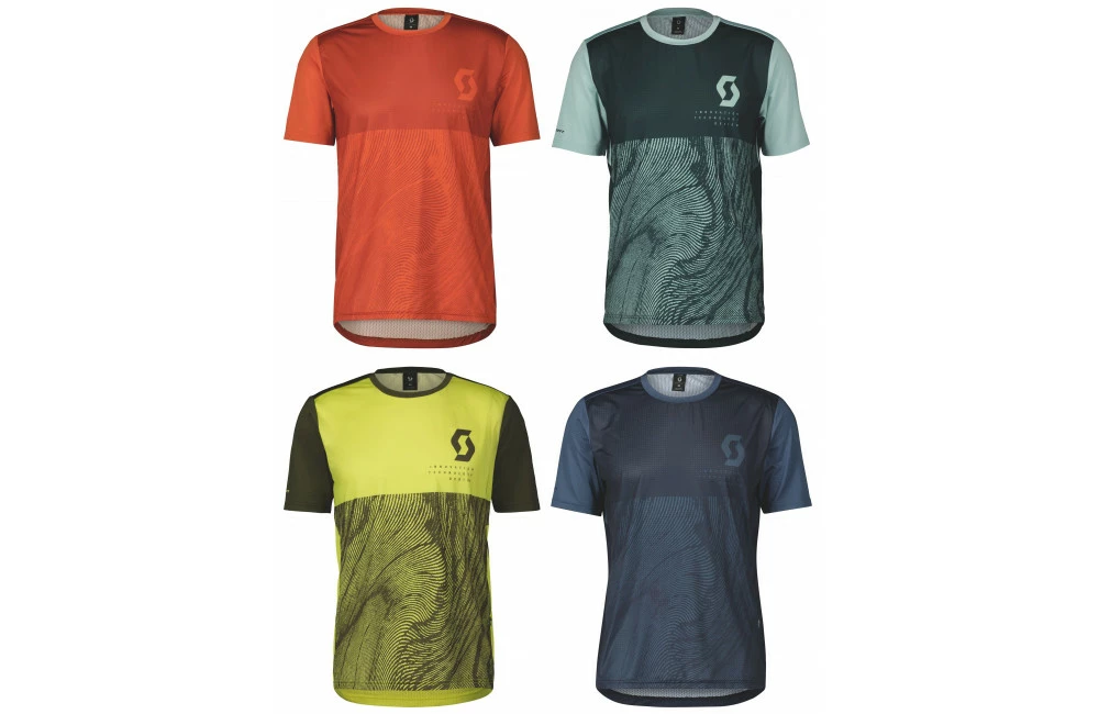 SCOTT Maillot Manches Courtes VTT Homme TRAIL VERTIC 2023 3 SCOTT Maillot Manches Courtes VTT Homme TRAIL VERTIC 2023