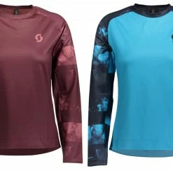 SCOTT Maillot Manches Longues Cycliste Femme Trail Storm 2022