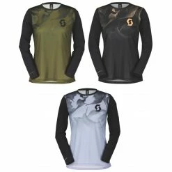 SCOTT Maillot Manches Longues Cycliste Femme TRAIL VERTIC 2023