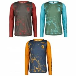 SCOTT Maillot VTT Manches Longues Homme TRAIL VERTIC 2022