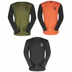 SCOTT Maillot VTT Manches Longues Homme TRAIL VERTIC 2023