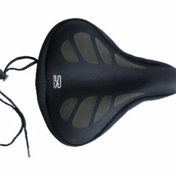 SELLE ROYAL Couvre-selle Gel Pour Bicyclette Ou Vélo D'appartement Large Indent - Noir
