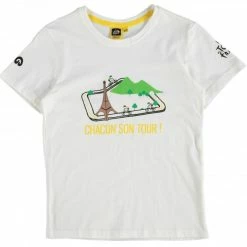 LE TOUR DE FRANCE TOUR DE FRANCE T-shirt Enfant Blanc 2017