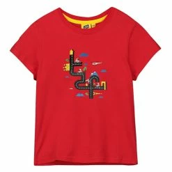 LE TOUR DE FRANCE TOUR DE FRANCE T-shirt Enfant TDF Graphique Rouge 2021