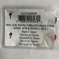 Specialized Valve Tubeless ROVAL - 50 MM Route Et VTT